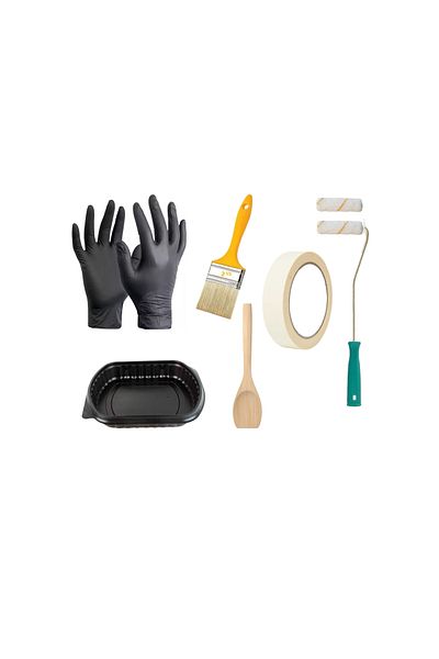 yunuskayatek Countertop, Tile, Bathroom, Kitchen, Hobby Paint Application Set 7 Pieces