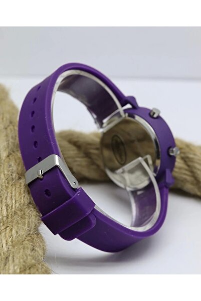 Şah-Mat Digital Purple Color Women's Wristwatch Shah-155