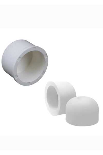 ÇEÇEN HOME (2Adet) Pvc Boru Kapama Başlığı Tapa Pprc 32 Mm