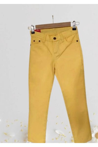 NOBLE STORE Girl's Boy's April 23 Linen Adjustable Waist School Performance Pants NBL2589
