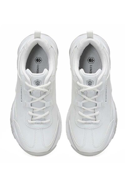 lumberjack Mandel Unisex Spor Ayakkabı Beyaz
