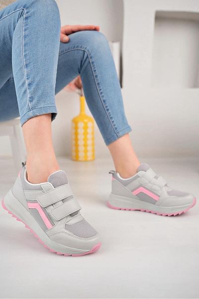 Tempo unisex ορθοπεδική σόλα ελαφριά αθλητικά παπούτσια velcro