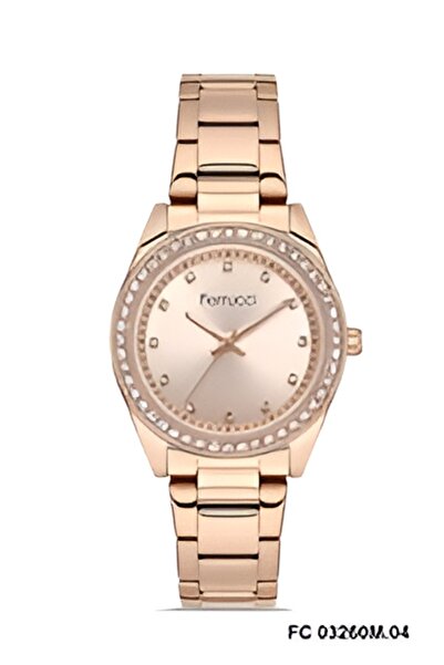 Ferrucci FERRUCCİ FC 1223 03260M.04 ÇELİK KORDON KADIN KOL SAATİ