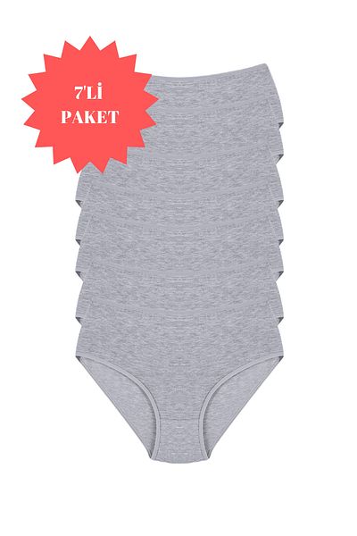 Sinem Yıldız Çamaşırları WOMEN'S PANTY 7 PACK SNM-7KLT
