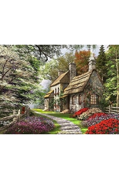 TRENDHOBİEVİ Hı Stone 5d Elmas Boncuk Taş Işleme Mozaik Goblen Kit 50x40cm