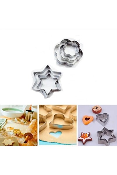 LOVYCO نجمة معدنية، قالب كوكيز ديزي