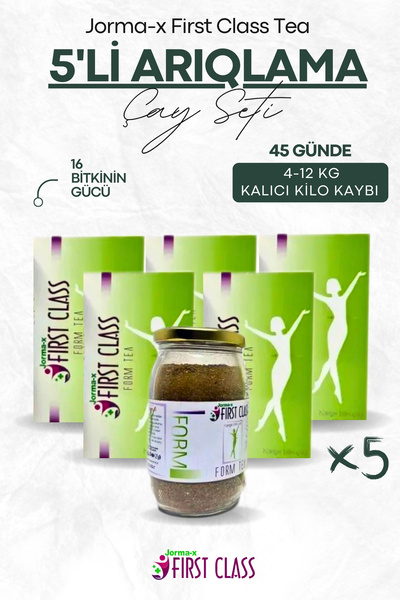 Jorma-x First Class Tea First Class 5'li Bitkisel Çay Seti