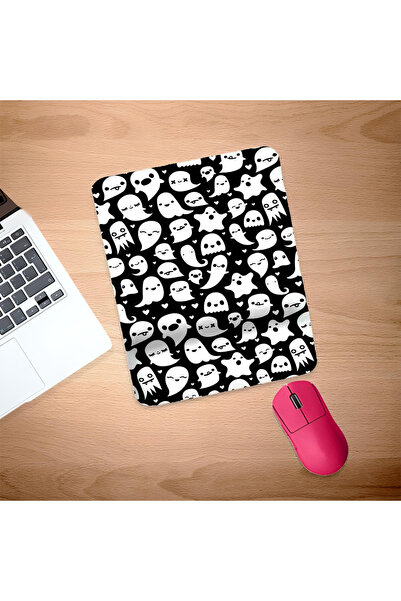 UcuruStore Χαριτωμένο ορθογώνιο mouse pad με διαφορετικούς τύπους φαντασμάτων...