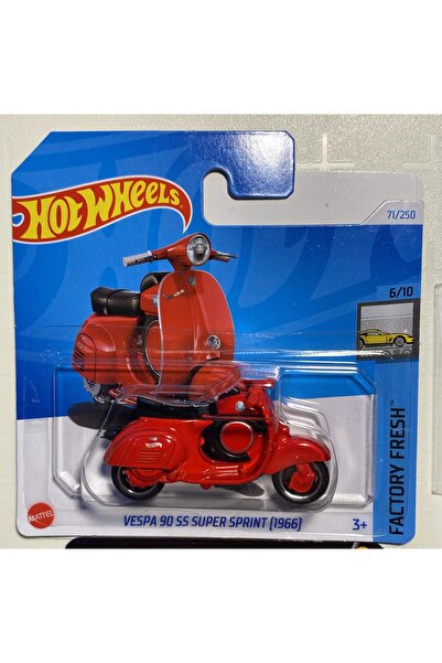 HOT WHEELS Tekli Arabalar VESPA 90 SS SUPER SPRINT (1966)  (NADİR BULUNUR KOL...