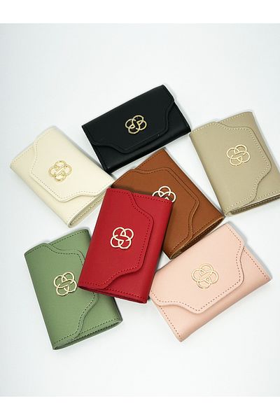 ZSHOES Women's 12-Piece Soft Leather Colored Card Holder