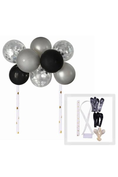 asöy Chrome Balloon Pastel Balloon Macaron Balloon Cake Decoration Cake Balloon