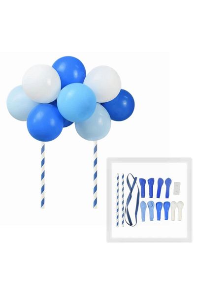 asöy Chrome Balloon Pastel Balloon Macaron Balloon Cake Decoration Cake Balloon
