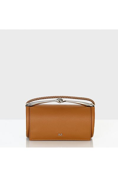 Matmazel - Yasmeen Hand and Shoulder Bag, Tan