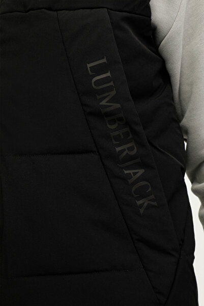 lumberjack M-CT660 UDO VEST 2PR Siyah Erkek Yelek