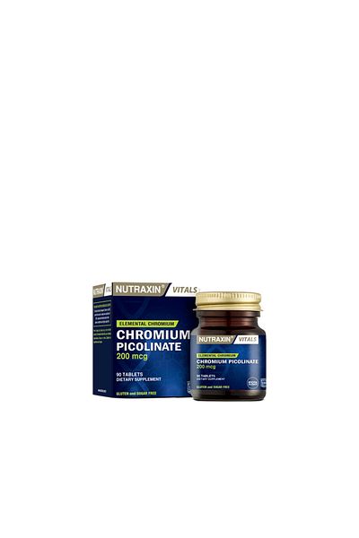 Nutraxin ChromePikolinate200Mcg- 90TabletSupplement