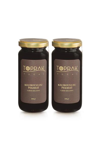 Toprak Doğal Keçiboynuzu Pekmezi 2'li Avantajlı Set - Şekersiz Keçiboynuzu Öz...