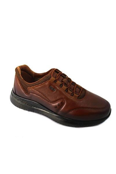 Forelli M47906 Ανδρικά Αθλητικά Παπούτσια Comfort από γνήσιο δέρμα Καφέ