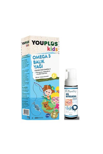 Youplus Ω3 Girls 150ml - Whitening Tooth Mousse Gift