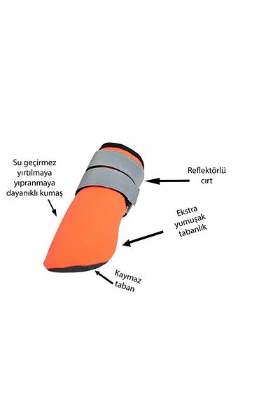 GEZEN AY Dog Shoes Non-Slip Sole Velcro