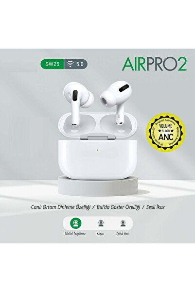 DigiMonster Air Pro 2 Premium ANC Kablosuz Kulaklık (Gürültü Önleme Özellikli)