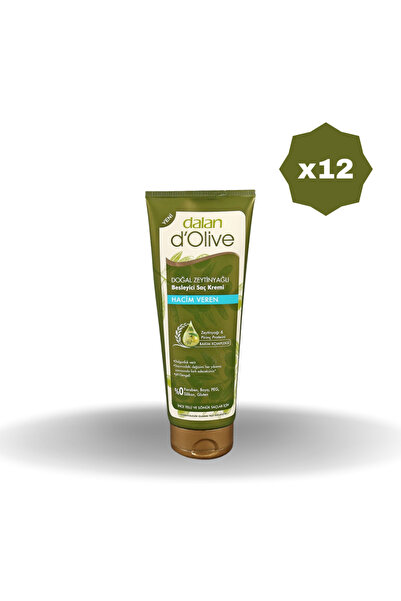 Dalan D'OLIVE VOLUME HAIR CREAM 200 ML X 12 PIECES
