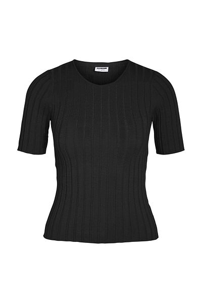 Noisy May NMFREYA S/S O-NECK KNIT FWD DD