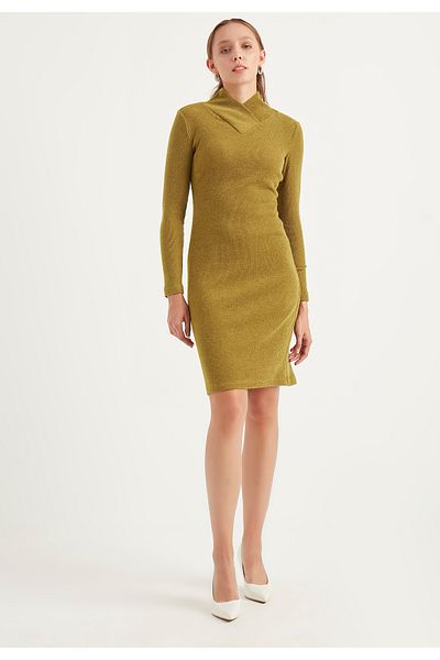 Herita Langärmliges Bleistiftkleid