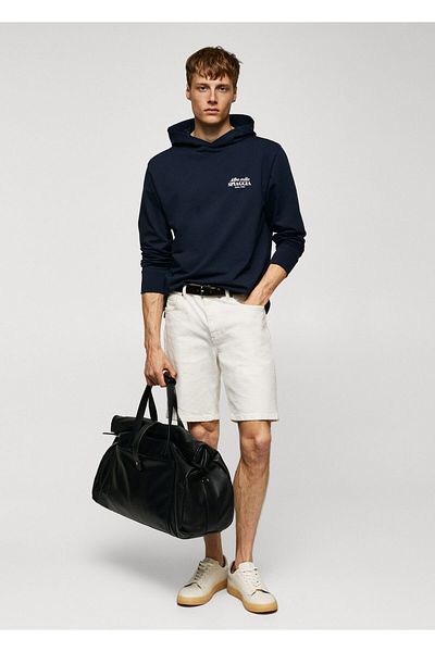 MANGO Man Ανδρικό φούτερ Navy Blue47047852