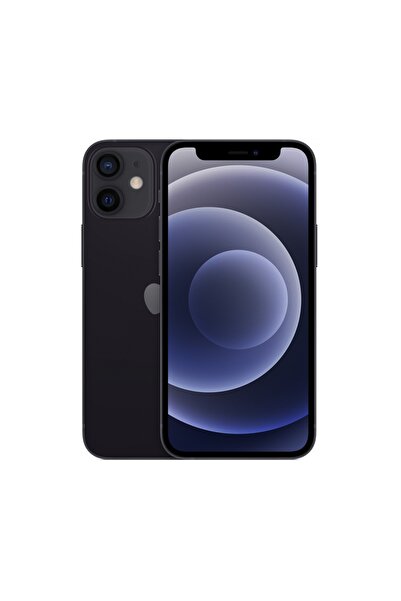 Apple Yenilenmiş iPhone 12 Mini 64 GB Siyah Cep Telefonu (12 Ay Garantili) - ...