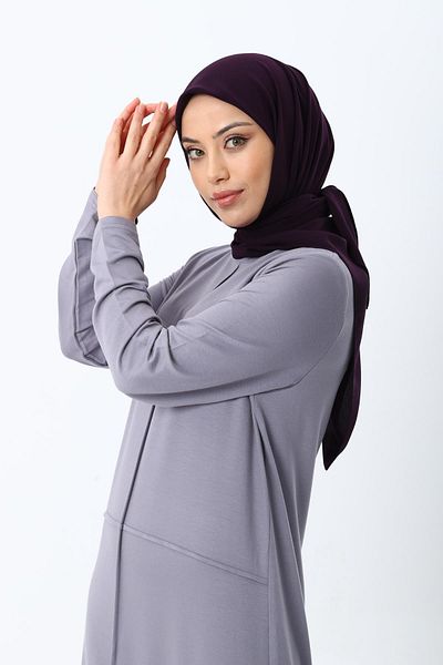 ASİLNUR Φουλάρι από μετάξι Medina Plum