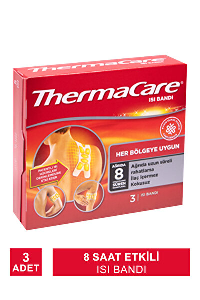 Thermacare Her Bölgeye Uygun Isı Bandı 3 Adet