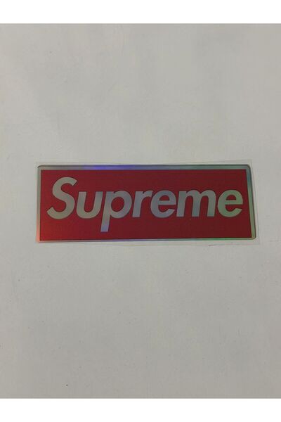 Etiket Oto Aksesuar SUPREME HOLOGRAM