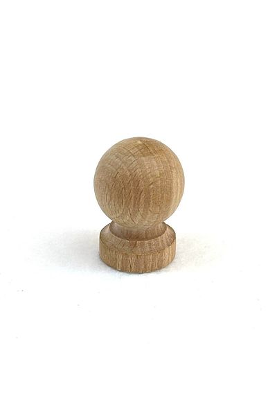 SaltanArt Mâner bilă glob din lemn Mini lux rustic pentru mobilier de bucătărie dulap sertar mâner 16 buc