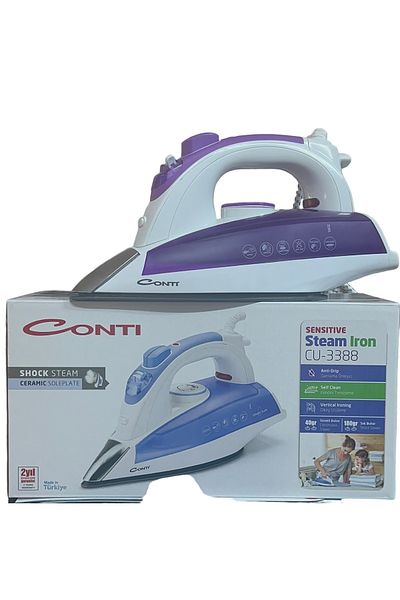 CONTİ Cu-3388 Sensitive 2600 Watt Steam Iron Purple