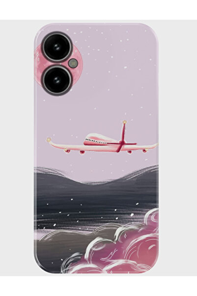 omix X5 Uyumlu Kılıf Desenli Baskılı Silikon - plane