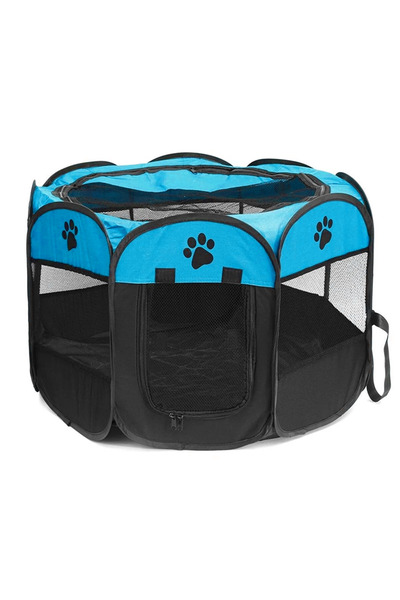 Benny Kedi Köpek Oyun Alanı Kumaş 60x33 cm 8 parçalı Çapı 73 cm