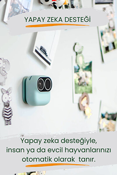 MOLOGY Yapay Zeka Destekli - Akıllı Kamera - 360° Derece Görüş 2.5k Görüntü Kalitesi Bebek Kamerası