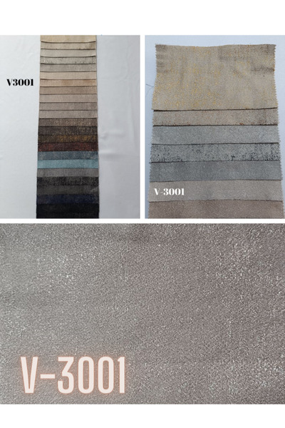 MebelPort Curtain Jakarlı Fon Perde Kum desen 1/3 sıklık Tek kanat