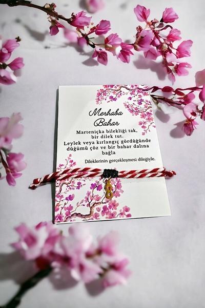 Goldesing Marteniçka، رغبة حمراء مطرزة بشكل لا نهائي، ربيع، سوار محظوظ