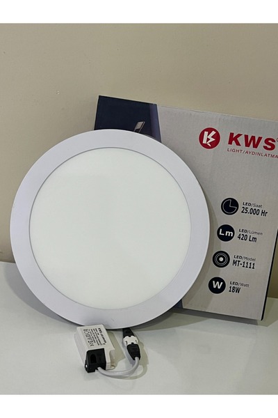 KWS LIGHT 18 W LED SPOT 420 LÜMEN SIVAALTI MT-1111
