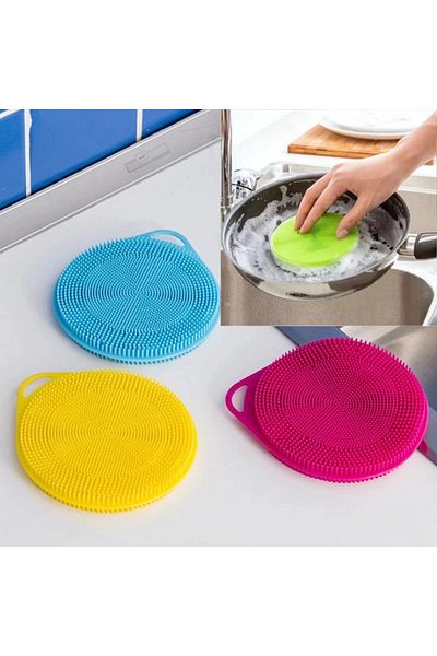 Yenimiyeni Silicone Dish Sponge 3 Pieces