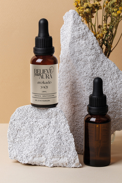 Believe Your Aura Avocado Oil - 100% Pure and Organic Skin and Hair Care Oil - Avocado Oil - 10 ml
