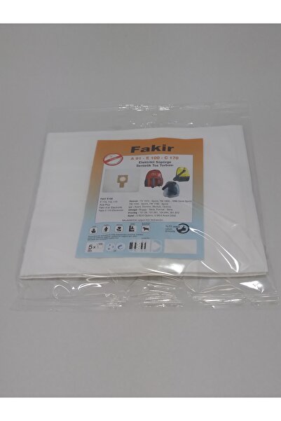 YEŞİLYURT AVM FILTRE SINTETIC FAKIR Sms 5 Li Pet Fkr E 100-A 91 C 170 Compatibil