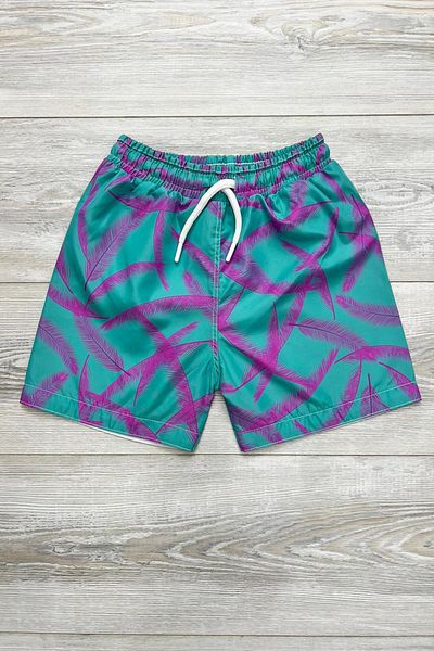 My Kids Wear Boys' Swim Shorts (Parachute Fabric)