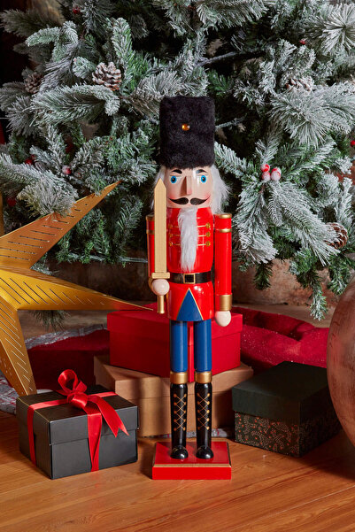 Karaca Home New Year Nutcracker With Sword 66 Cm