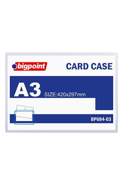 Bigpoint حاوية تخزين لافتة A3 مكونة من 10 قطع