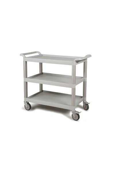 Corona Professional Servis Arabası 3 Katlı  2 Frenli 12,5 cm Teker BO3145