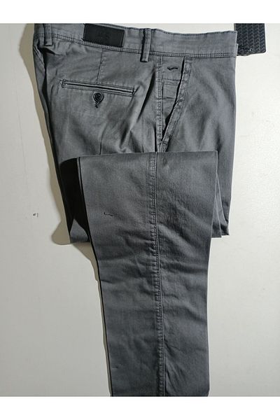 ATLIHAN Κλασικό λινό παντελόνι Kagi Cotton Lycra Side Pocket