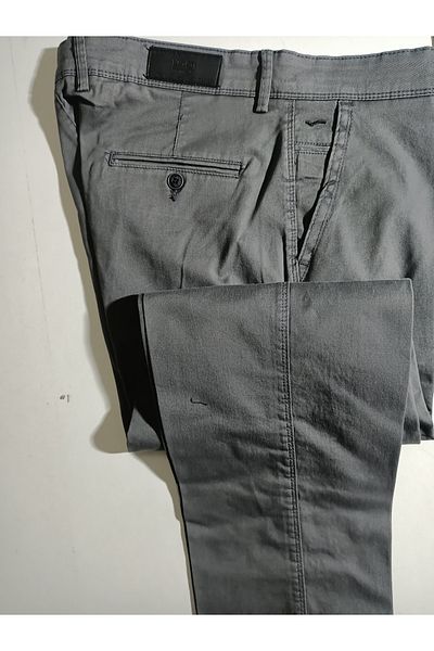 ATLIHAN Κλασικό λινό παντελόνι Kagi Cotton Lycra Side Pocket