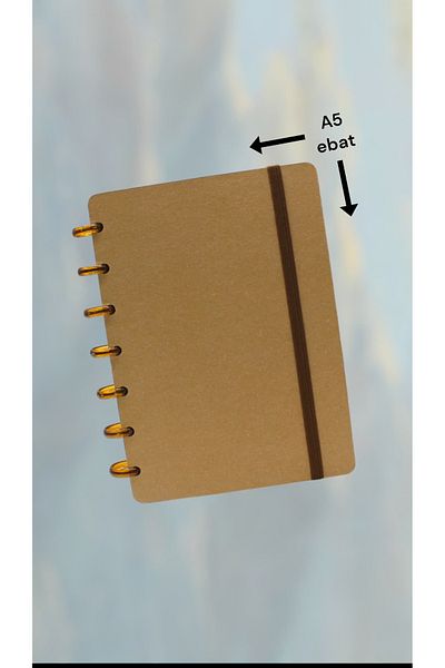 NotYaz Xoox Kraft A5 Bloknot Defter Ajanda